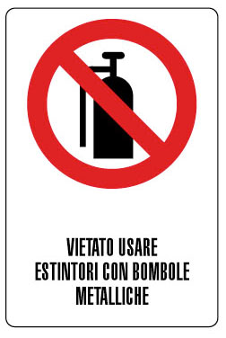 ALLUMINIO DIVIETO 115X178