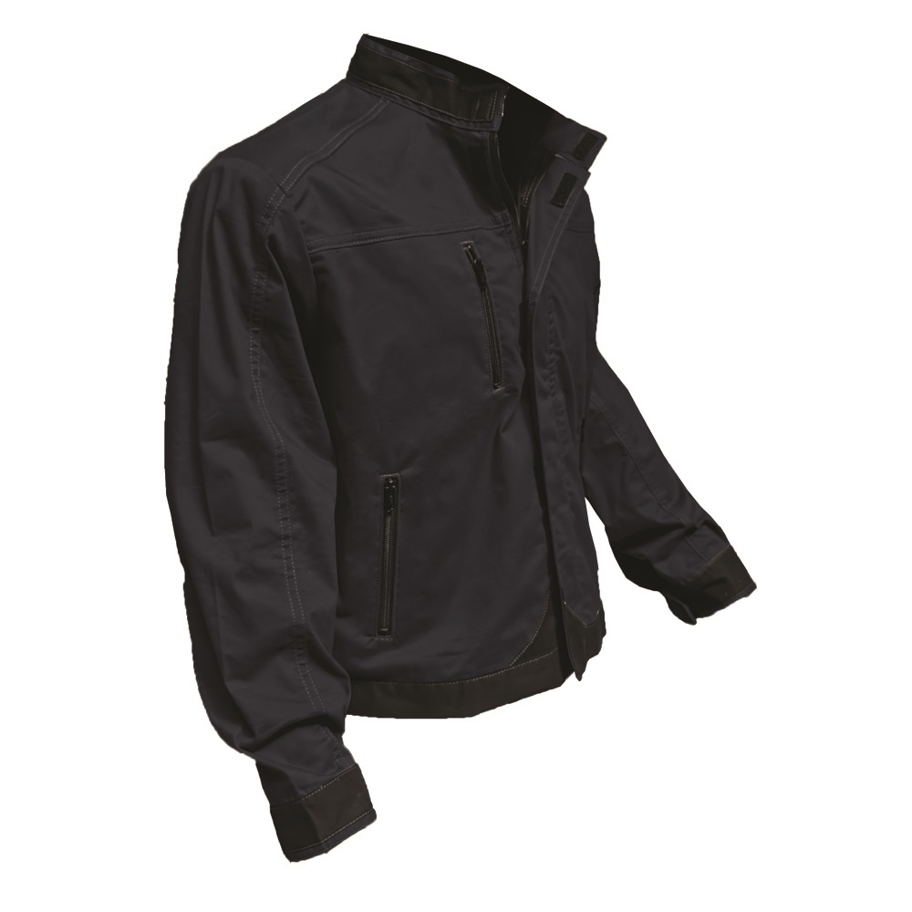 GIUBBETTO BLUE/NERO COT/POLI/STRETCH