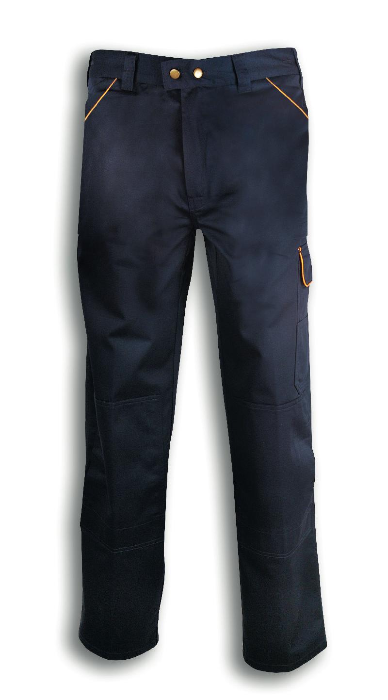 PANTALONE COT/POL.Tg.XS BLU