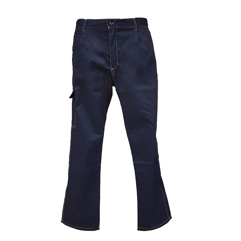 PANTOLONES ALGODON/POLIESTER AZUL