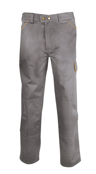 PANTALONE COTONE POL.GRIGIO