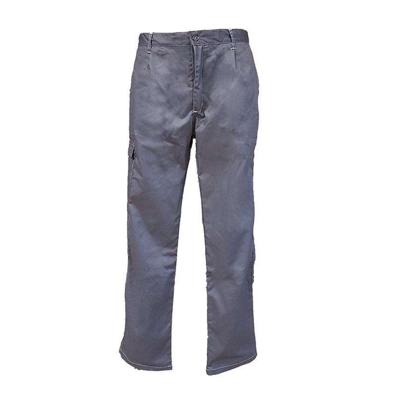 PANTALONE COTONE/POL.GRIGIO