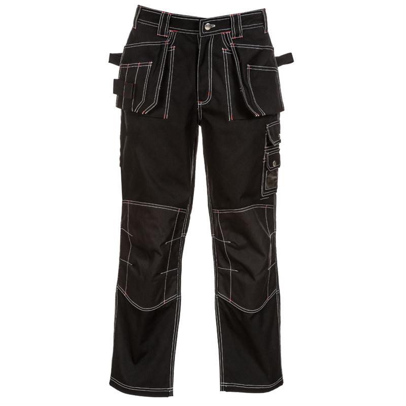 PANTALONE POL/COTONE NERO