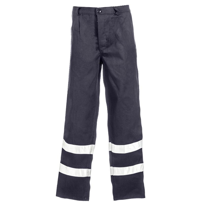 PANTALONE BLU C/BANDE RIFLETTENTI