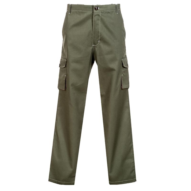PANTALONE VERDE ELASTICIZZATO