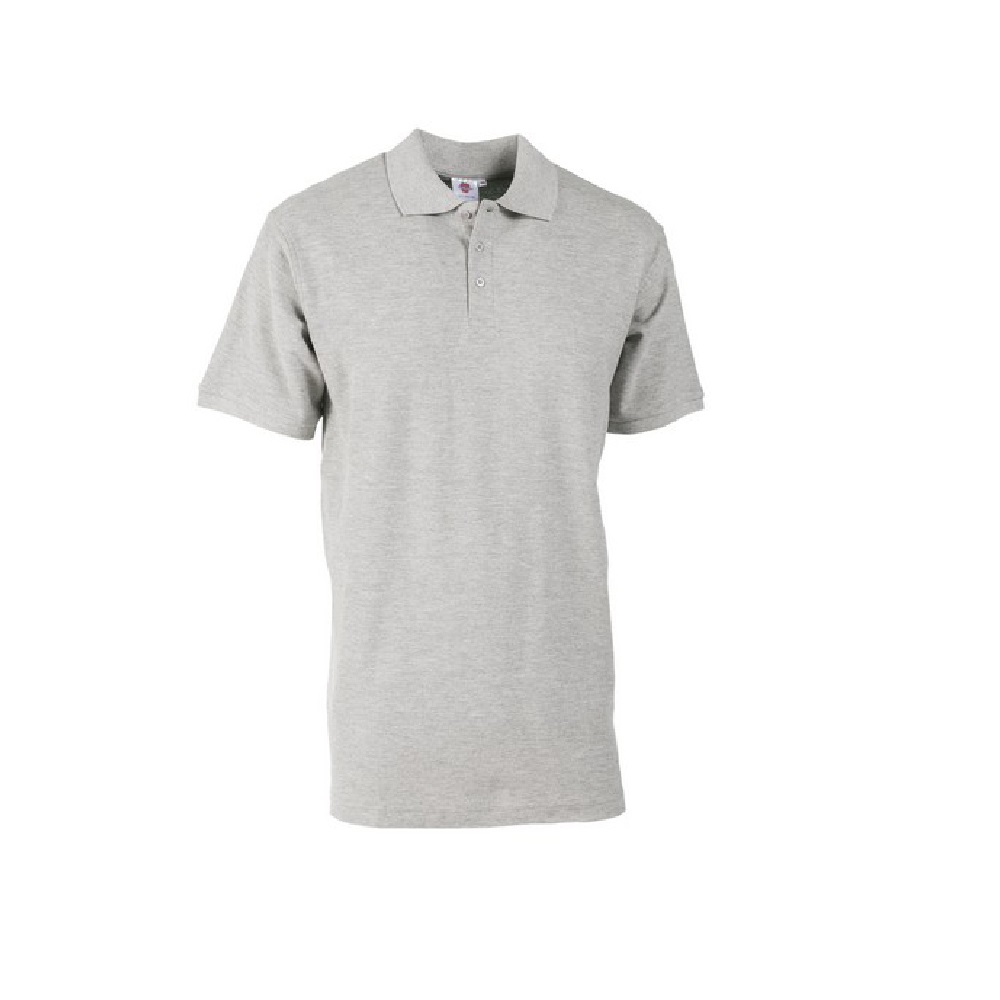 POLO COTONE GRIGIA