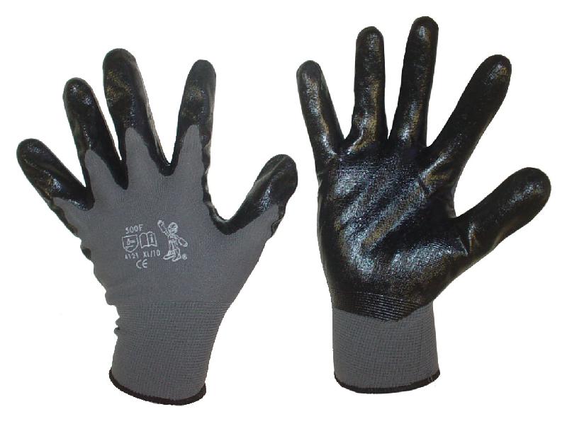 GANT EN NYLON ENDUIT MOUSSE NITRILE