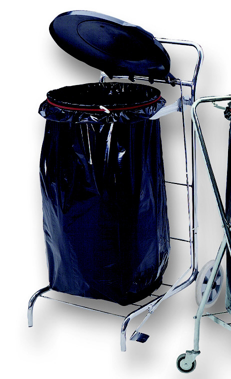 CARRELLO PORTASACCO CROMATO