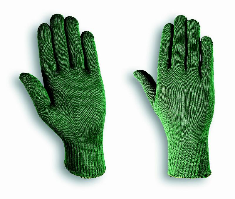 GANT EN COTON FIL CONTINU VERT