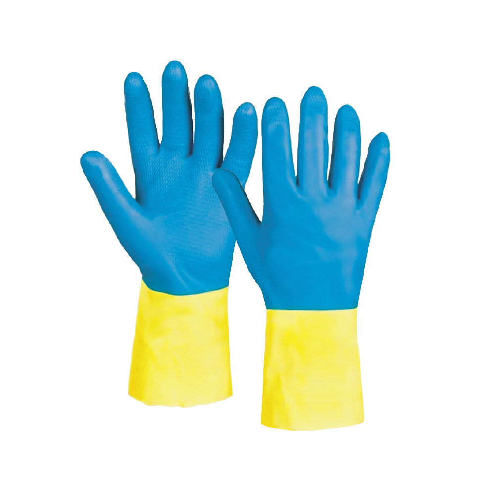 GUANTO NEOPRENE BICOLORE cm. 32