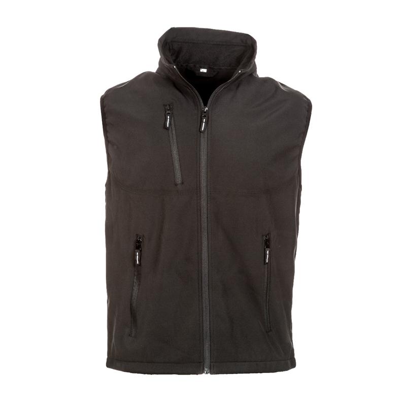 GILET SOFTSHELL NERO