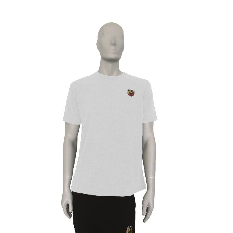 T-SHIRT GIROCOLLO M/C BIANCA ABARTH